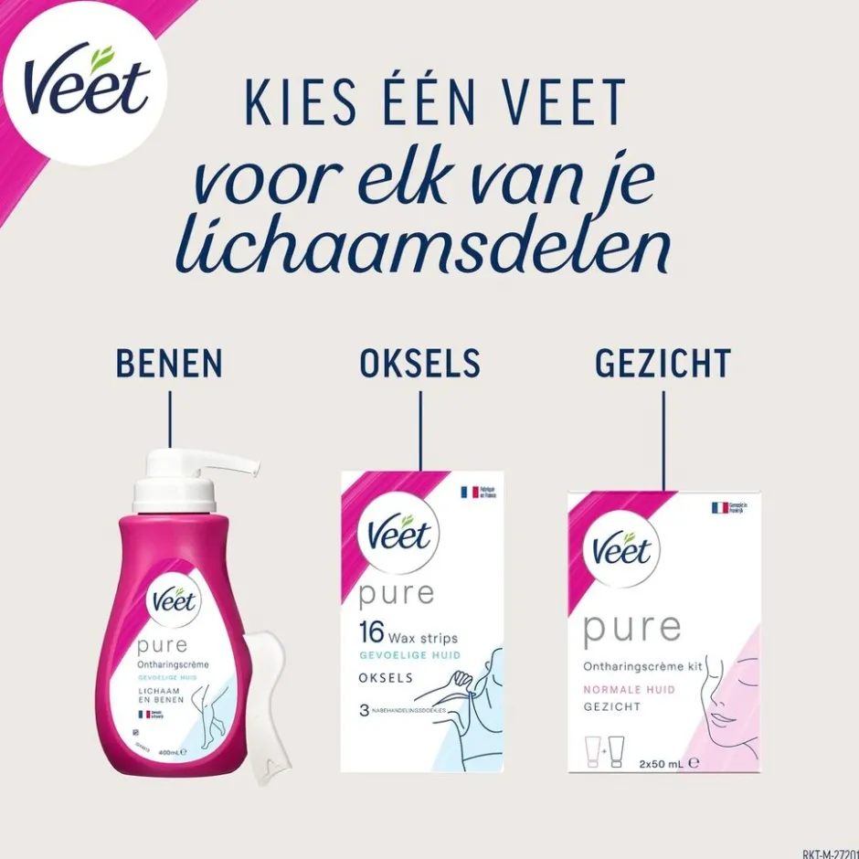 New Veet In-Shower Ontharingscrème voor de Gevoelige Huid