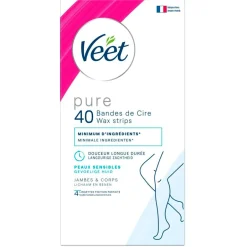 Clearance Veet Minima Pure Easy-Gel Waxstrips voor je Lichaam en Benen