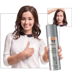 Hot Volume hair Plus Midden Bruin Verdikkende Hairspray
