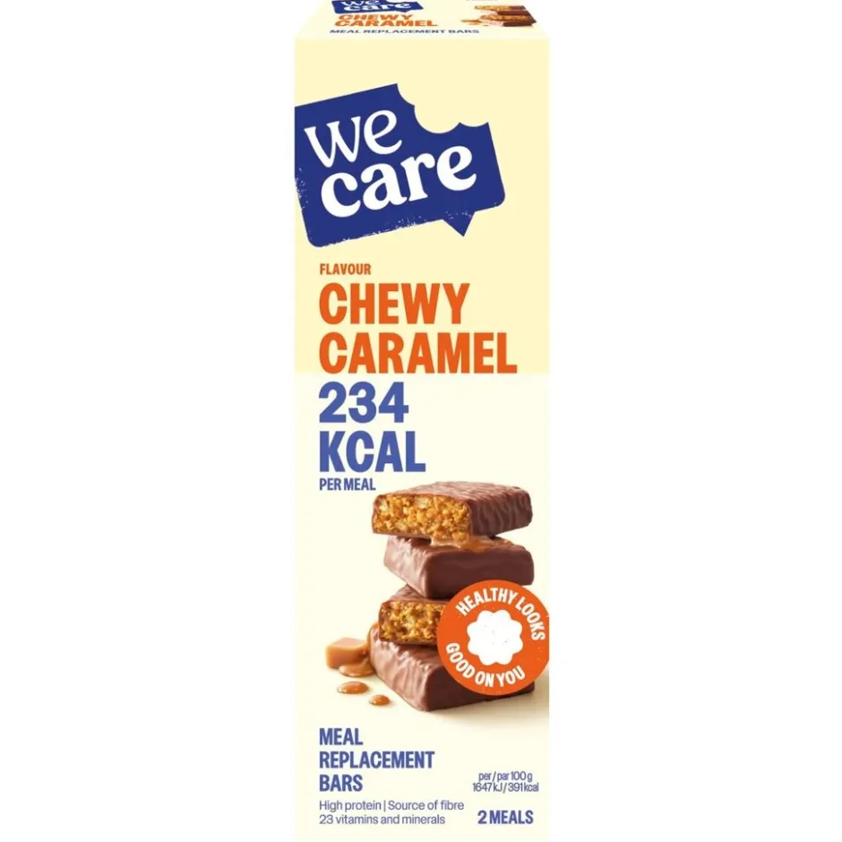 Discount WeCare Chewy Caramel Meal Replacement Bars