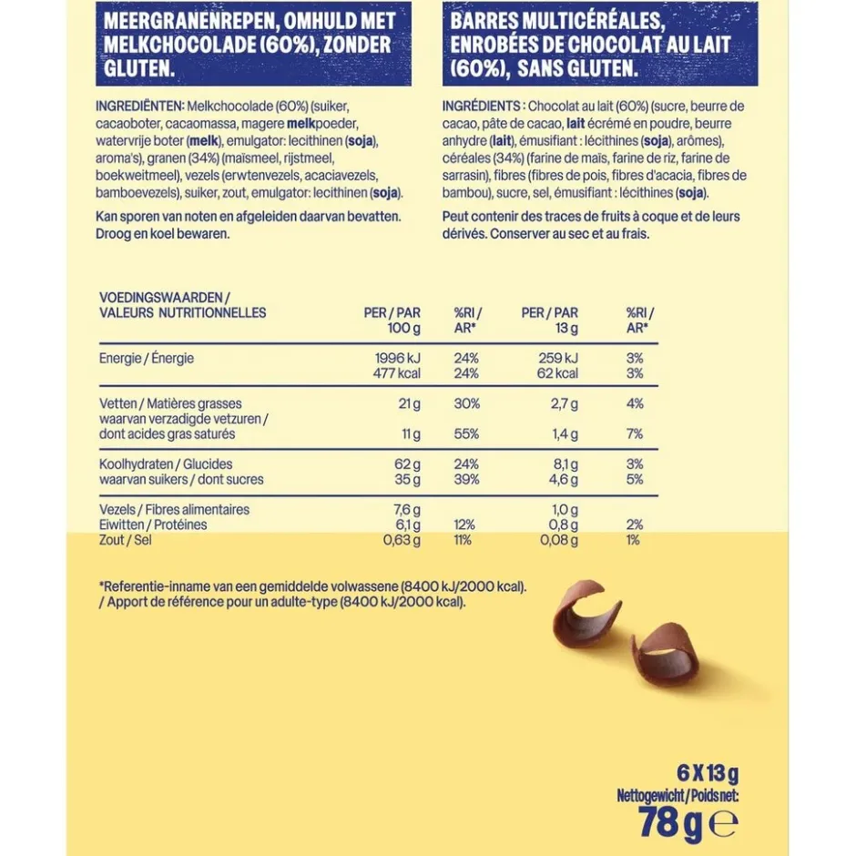 Discount WeCare Crunchy Choco Swirl Bars