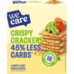Clearance WeCare Lower Carb Crispy Crackers