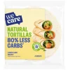 New WeCare Natural Tortillas Lower Carb Wraps
