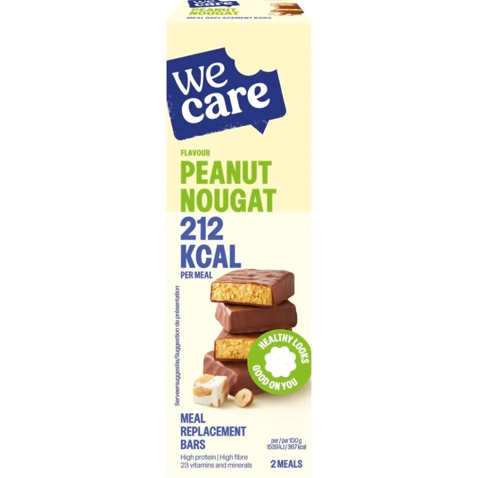 Best WeCare Peanut Nougat Meal Replacement Bars