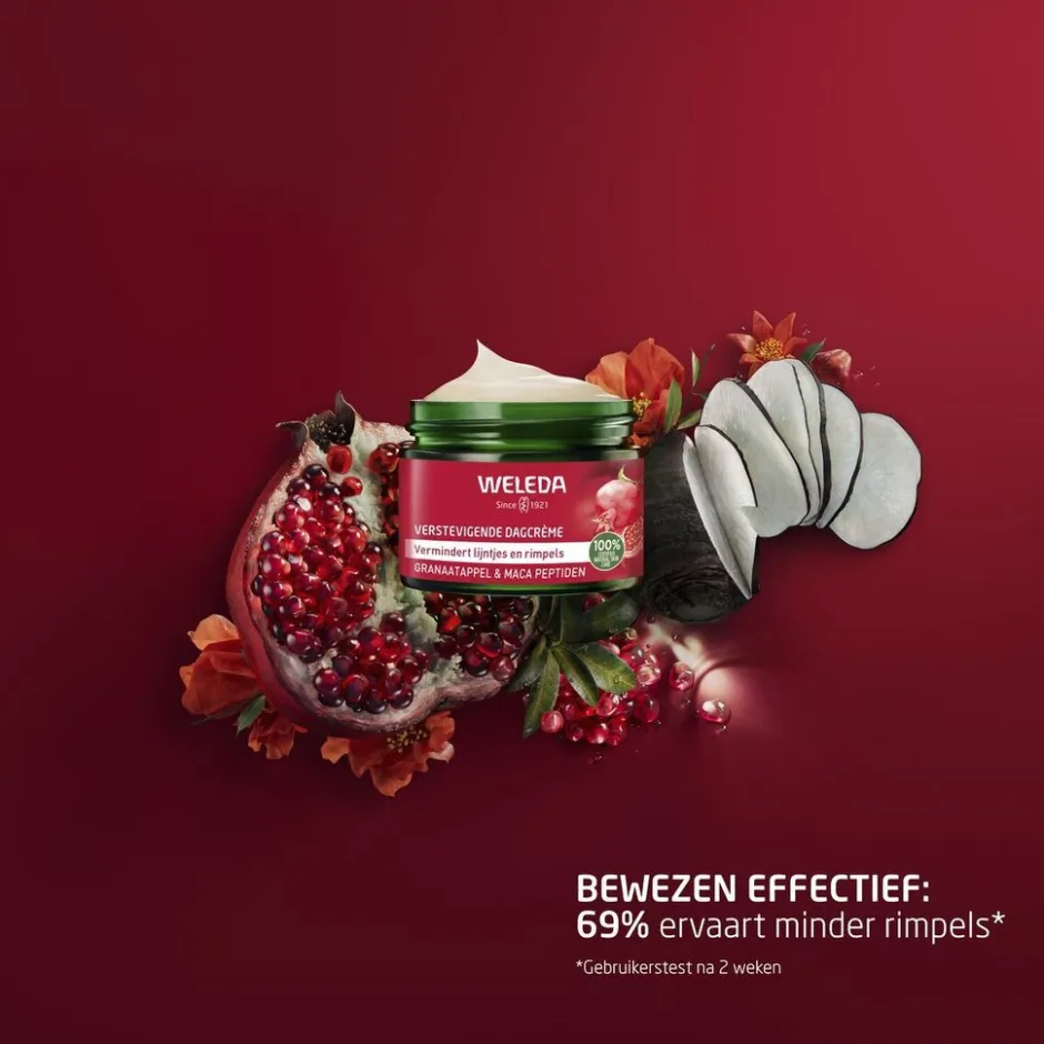 Sale Weleda Granaatappel & Maca-Peptiden Verstevigende Dagcrème