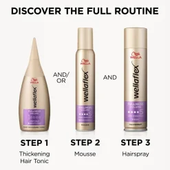 Sale Wellaflex Wella Fullness Volume Hold 5 Mousse