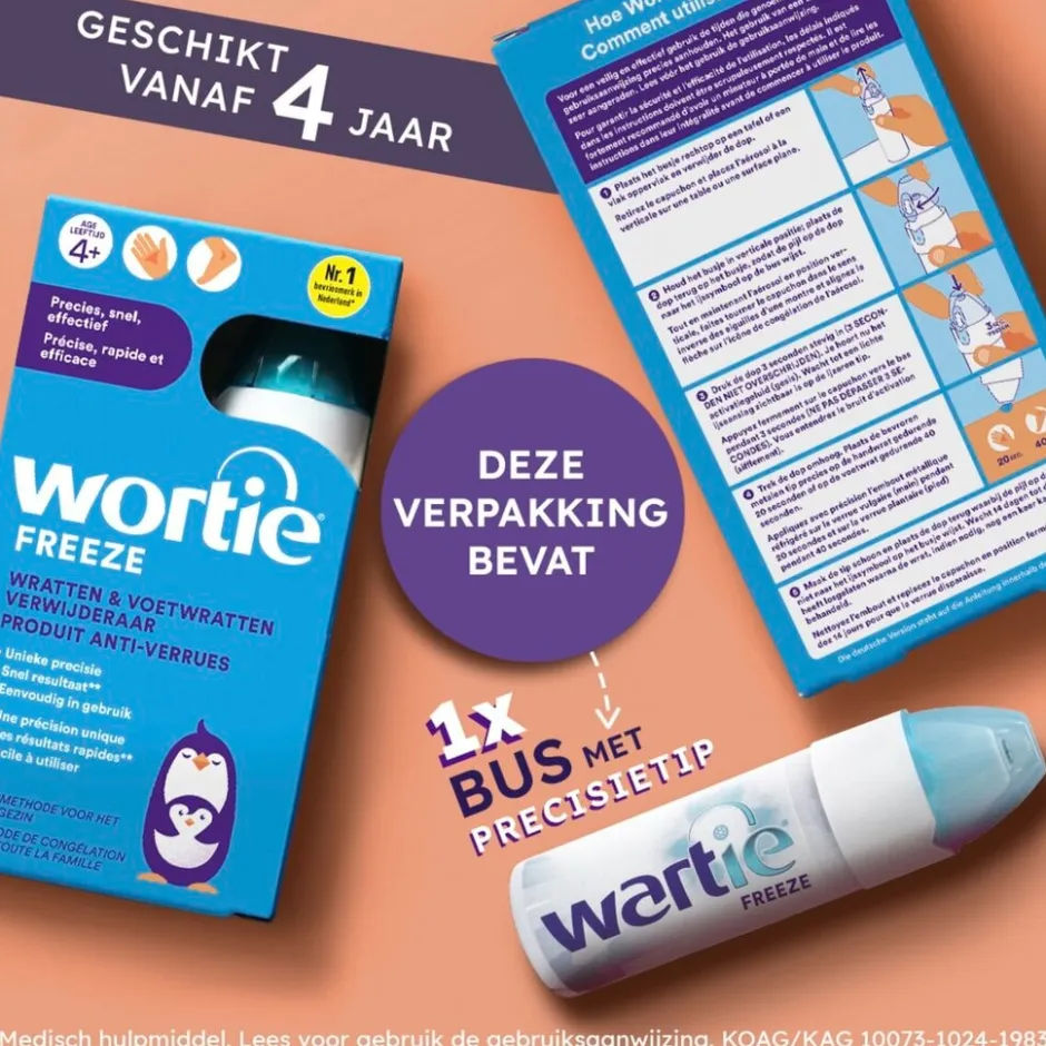 New Wortie Freeze Wrattenverwijderaar