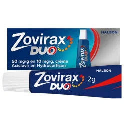 Hot Zovirax Duo Aciclovir 50mg/g en Hydrocortison 10mg/g Koortslipcrème