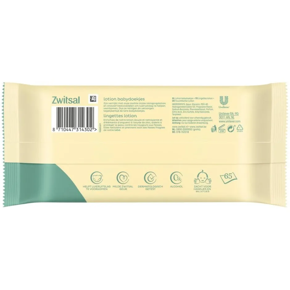 Sale Zwitsal Lotion Billendoekjes