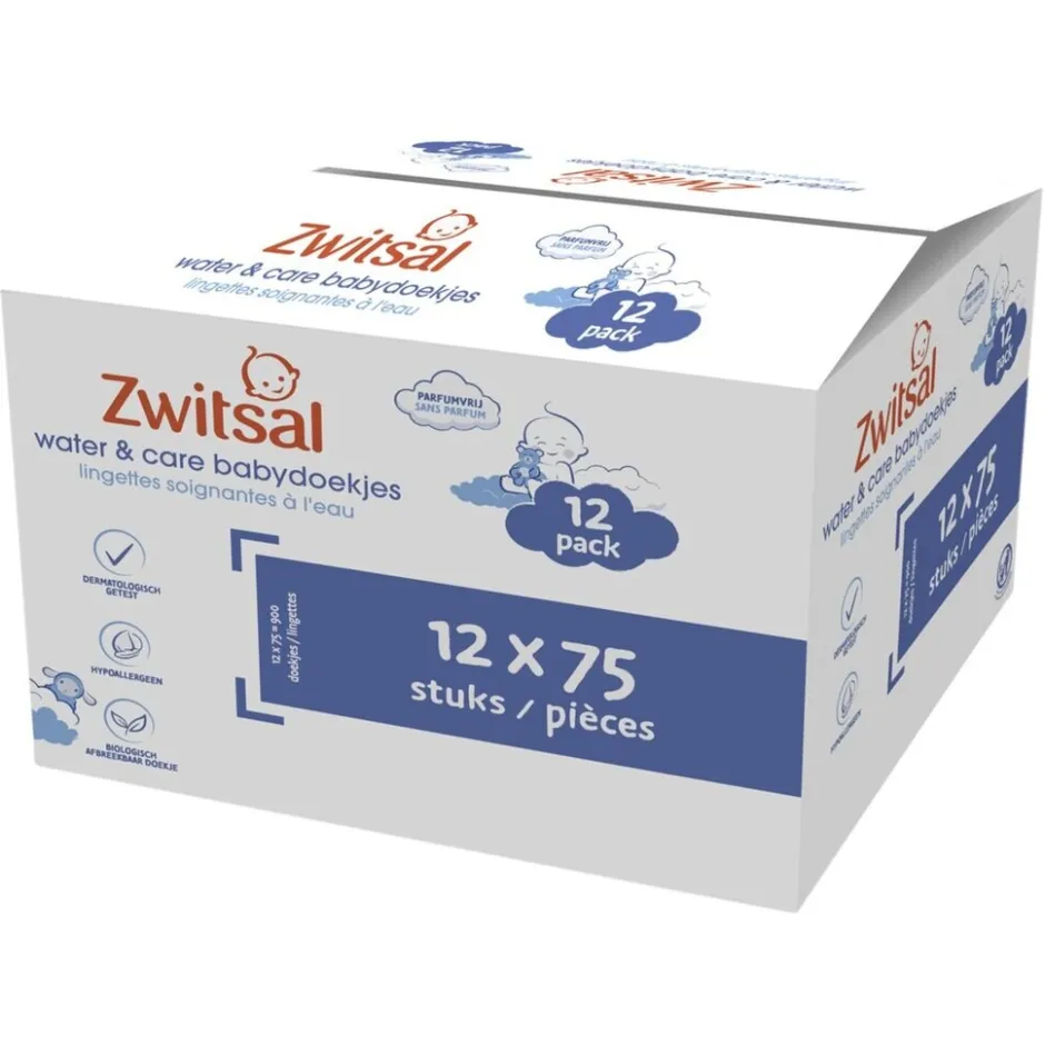 New Zwitsal Water & Care Billendoekjes