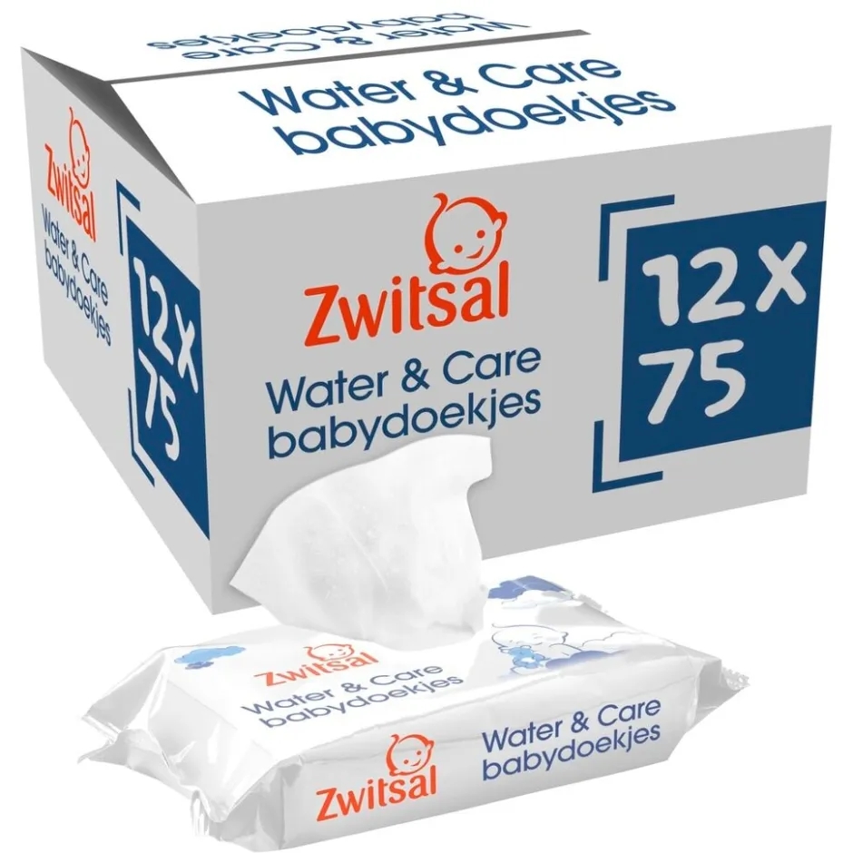New Zwitsal Water & Care Billendoekjes
